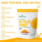 Alovitox Bee Pollen Powder Immune Support - 8 oz - image 2