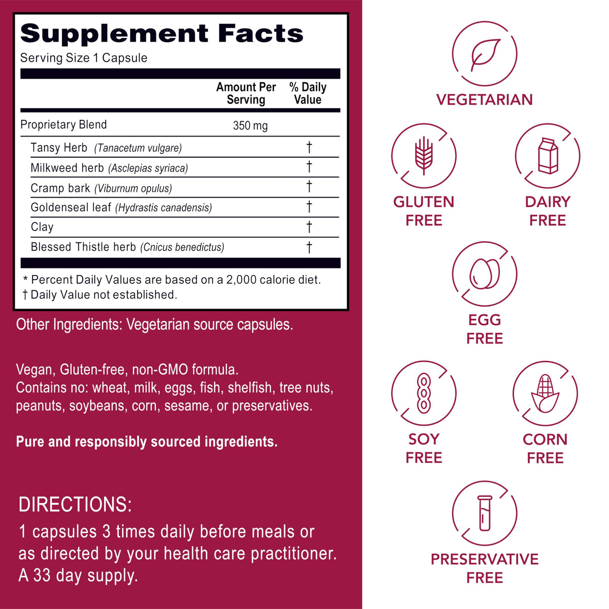 Kroeger Herb Products Candida Formula #2 Cleanse Support - image 5