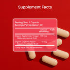 Vitamin Bounty Apple Cider Vinegar Capsules with GLP-1 Support - 30 Capsules - image 7