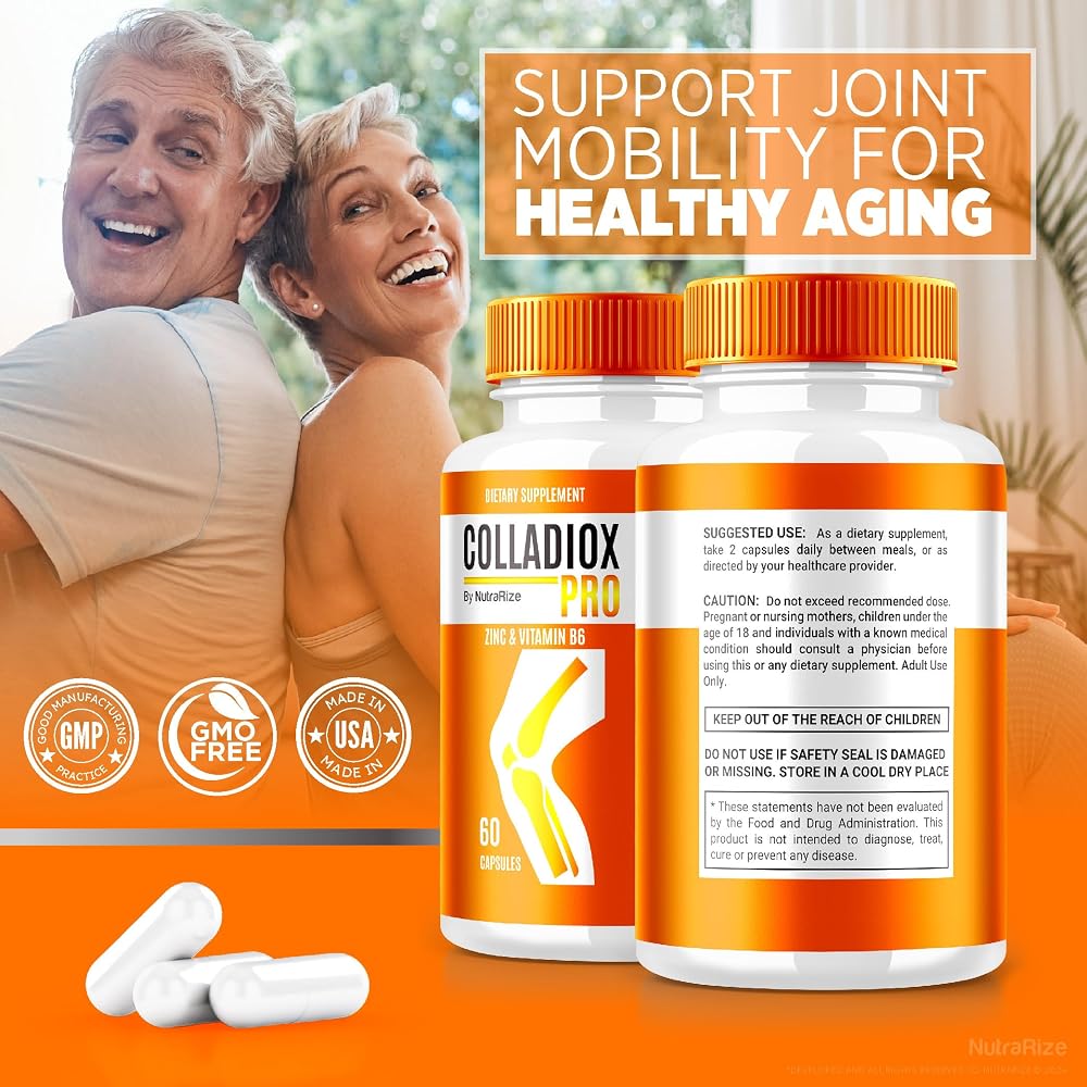 NutraRize Colladiox Pro Joint Support Capsules - 120 Capsules - image 8