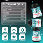 CIVIMUNA Red Clover Extract Capsules - 150 Vegetarian Capsules - image 3