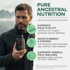 Wild Grass Fed Beef Organ Supplement for Men Prostate Health - 180