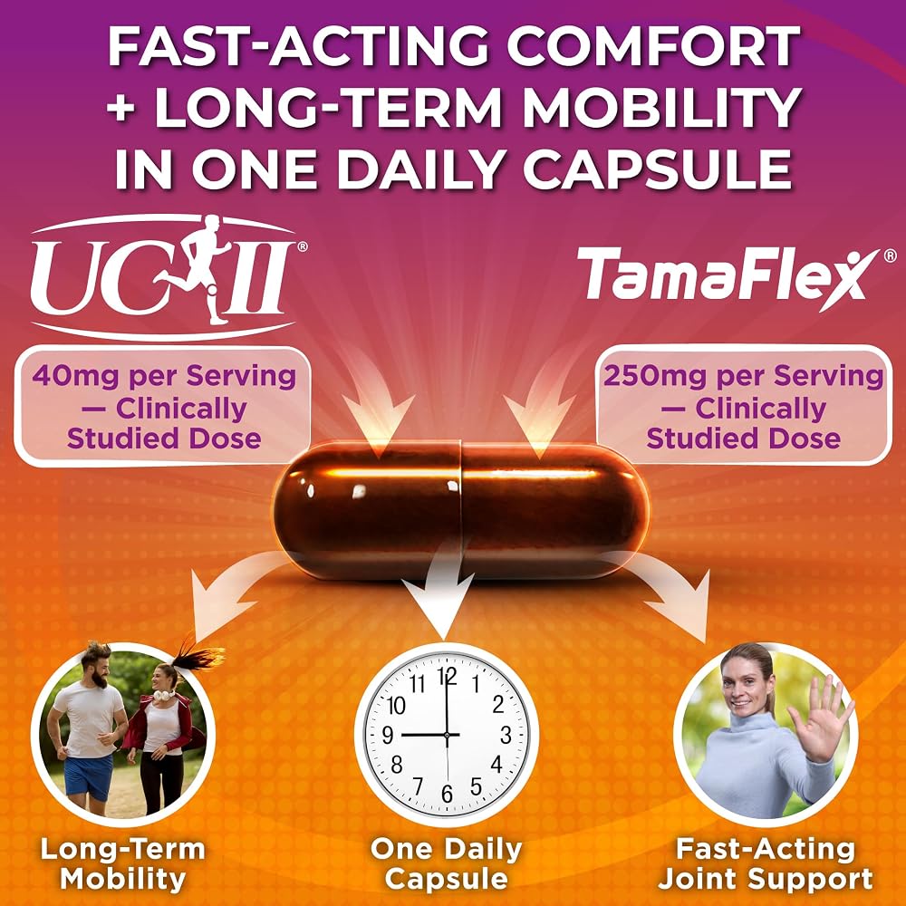 SUPPLEMENTS STUDIO Joint Health UC-II Collagen & TamaFlex - 30 Capsules - image 3