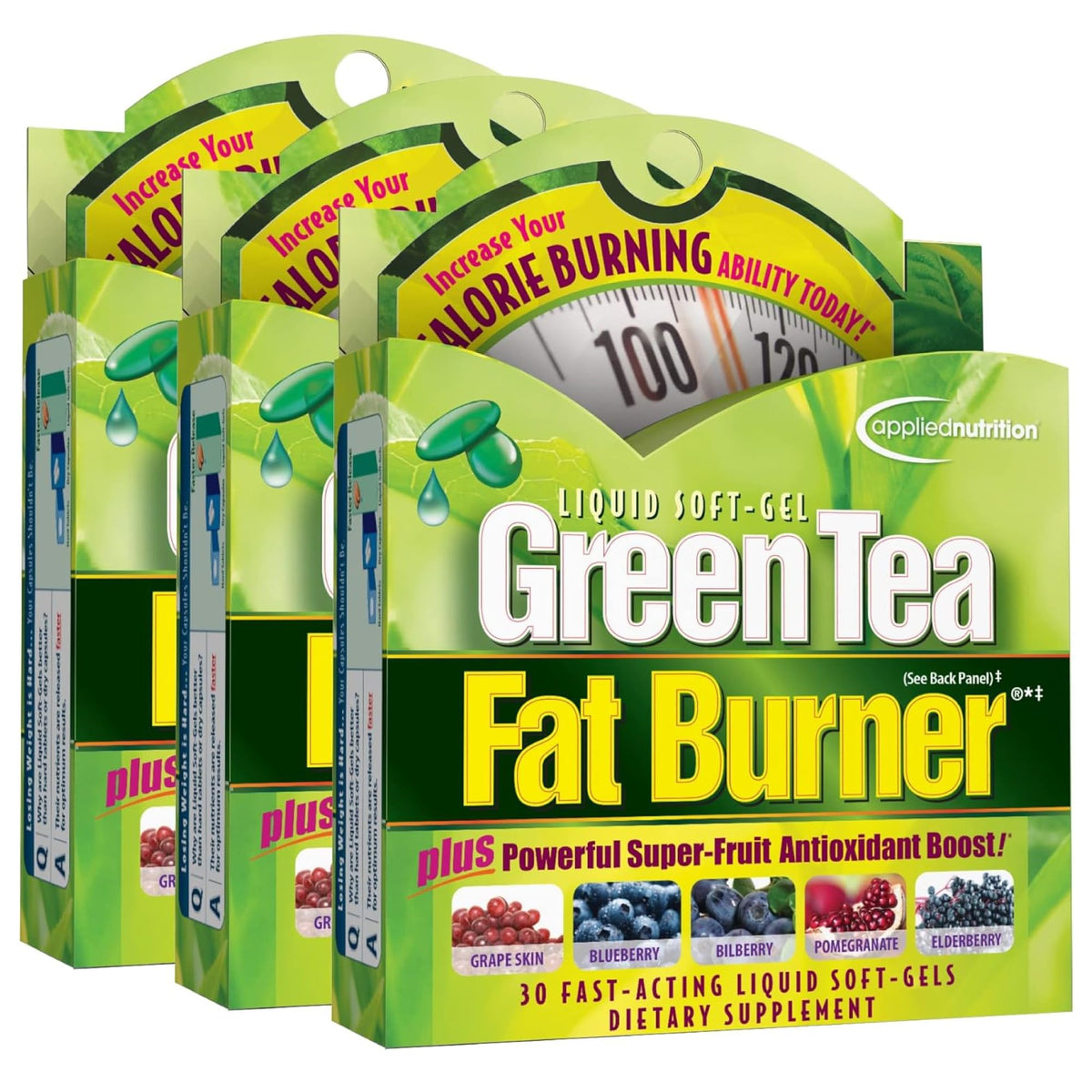 Applied Nutrition Green Tea Fat Burner Metabolism Support