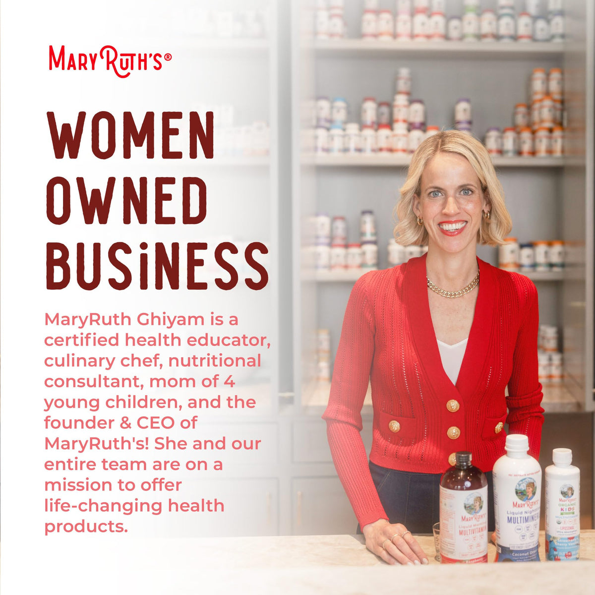 MARYRUTH'S Liquid Nighttime Multimineral