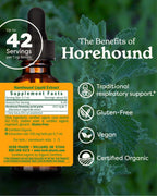 Herb Pharm Horehound Liquid Extract for Respiratory Support - 1 Fl Oz - image 2