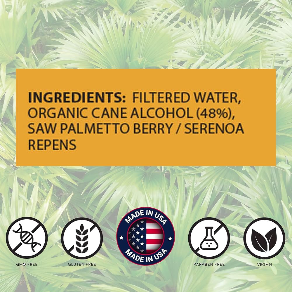 root + spring Saw Palmetto Berry Herbal Tincture - 1 fl oz - image 2