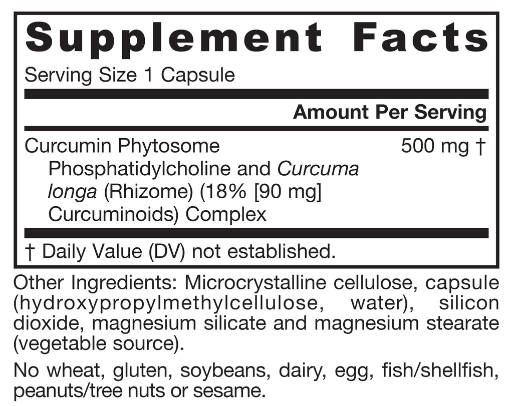 Jarrow Formulas Curcumin Phytosome 500 mg Joint Support - 120 Capsules - image 9