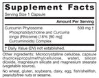 Jarrow Formulas Curcumin Phytosome 500 mg Joint Support - 120 Capsules - image 9