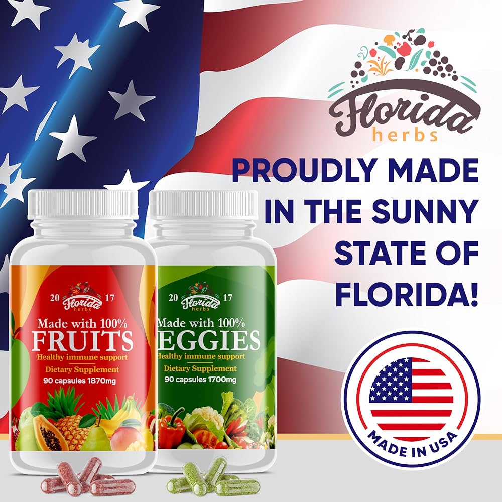 Florida Herbs Fruits and Vegetables Supplement - image 5