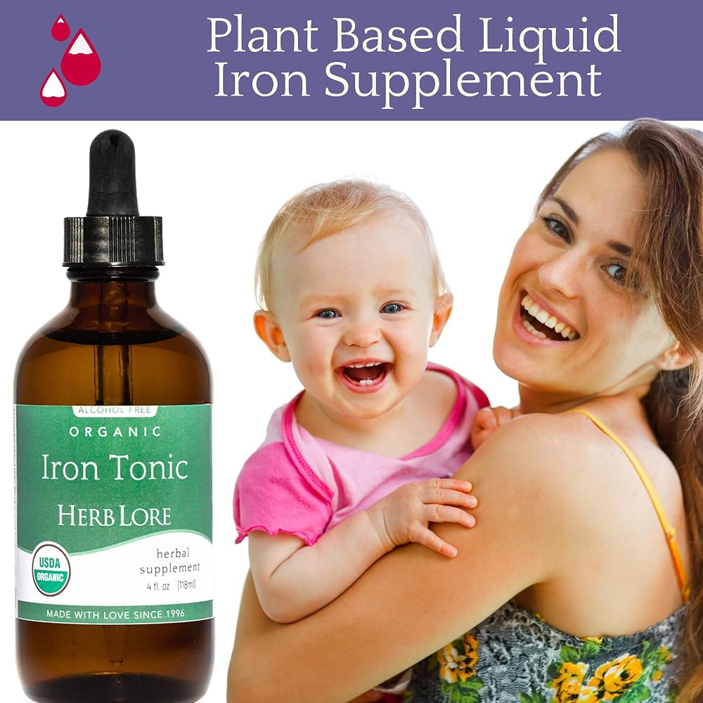 Herb Lore Organic Liquid Iron Tonic Tincture