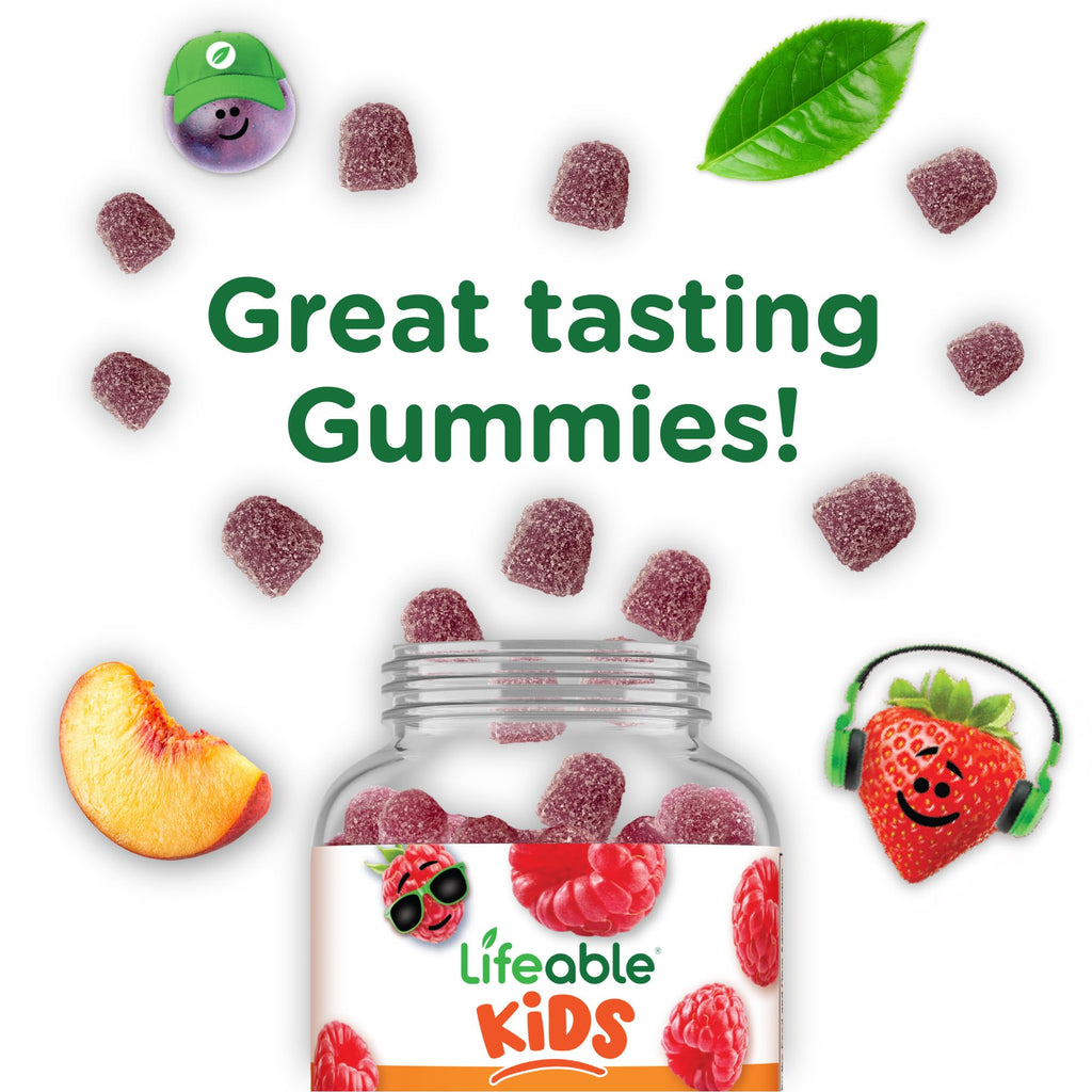 Lifeable Zinc for Kids 25 mg Vegan Berry Gummies - 90 Count - image 8