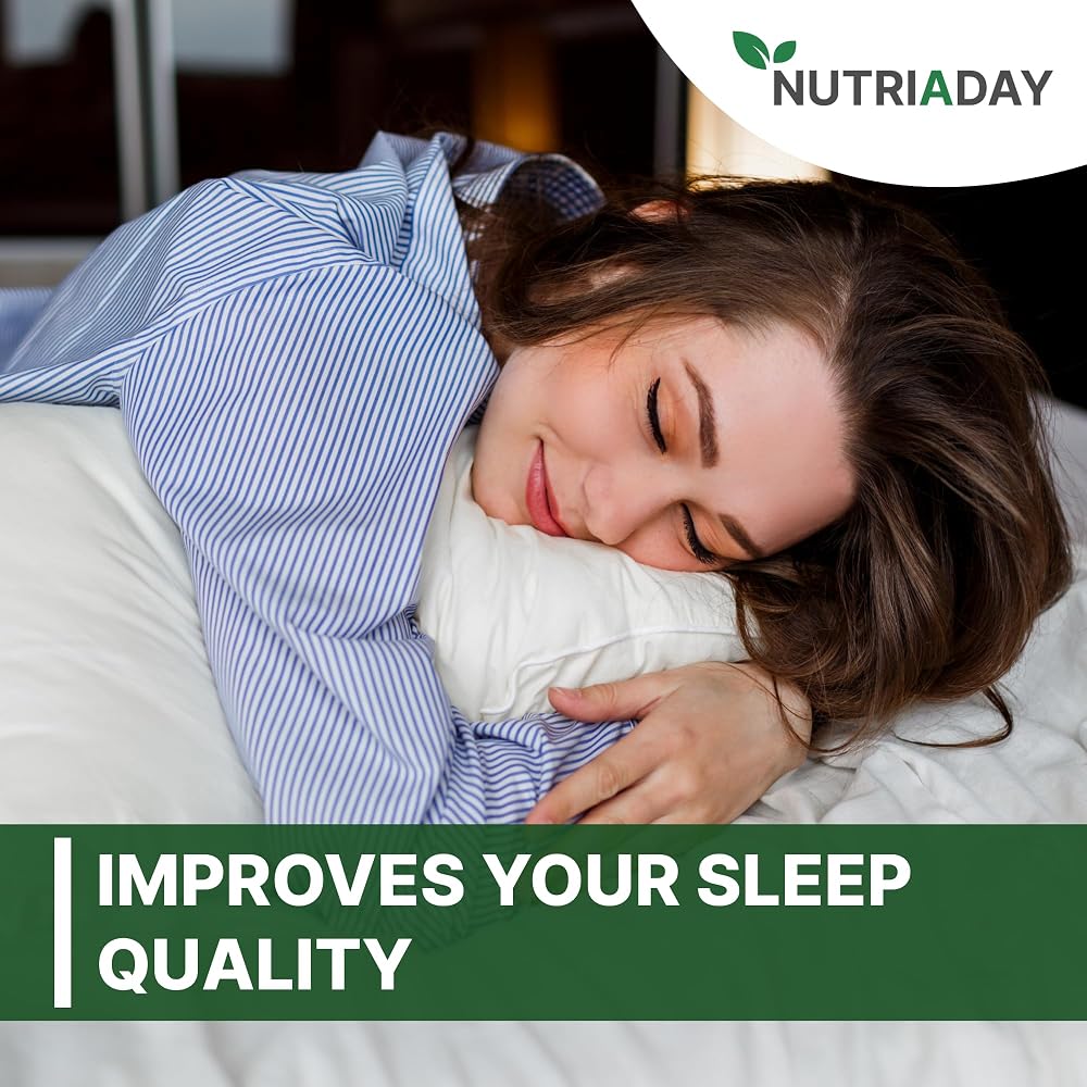 Nutriaday Magnesium Glycinate Sleep & Stress Support - 60 Capsules - image 5