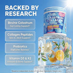 Clean Nutraceuticals Bovine Colostrum Powder with Collagen Peptides - 9.5 oz - image 3
