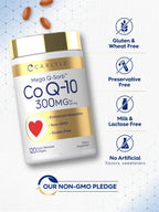 Carlyle CoQ10 300mg Mega Q-Sorb - 120 Softgels - image 5