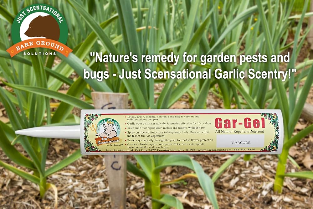 Bare Ground Solutions Garlic Barrier Repellent Gel - 10-inch Tube - image 2