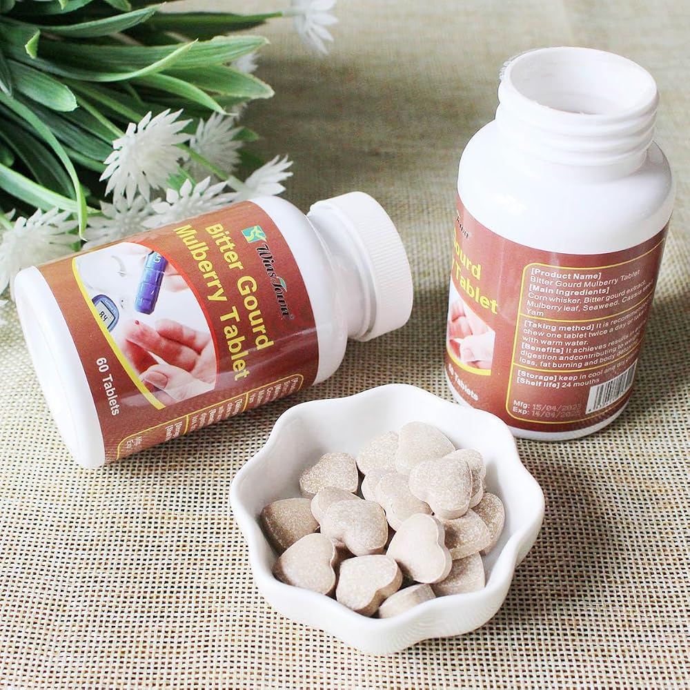 Wins Town Bitter Gourd Mulberry Tablet for Cardiovascular Health - 60 Tablets - image 5