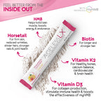 AgelessLX Powder Supplement for Women - with HMB Collagen Enhancer