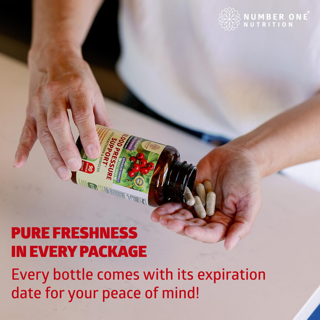 Number One Nutrition 2-Pack N1N Premium Blood Pressure Support