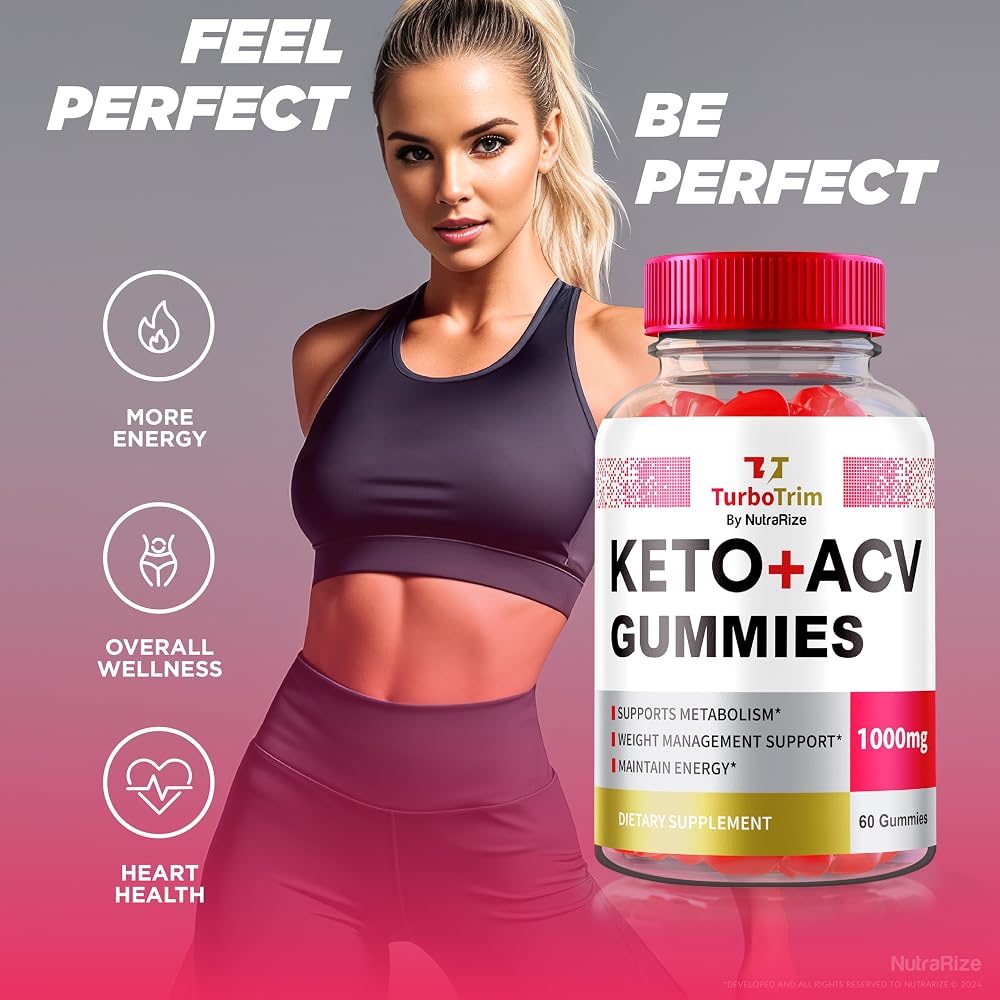 NutraRize TurboTrim Keto + ACV Gummies - 60 Gummies - image 4
