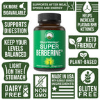 Peak Performance Dihydroberberine Super Berberine 200mg - 30 Capsules - image 3