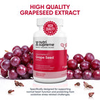 Nutri Supreme Grapeseed Extract Leucoselect - 60 Capsules - image 5