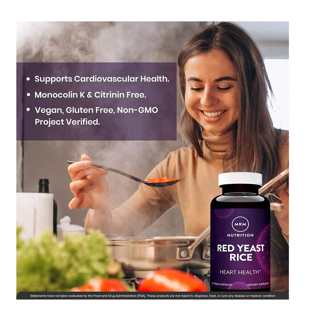 MRM Nutrition Red Yeast Rice Capsules - 60 Count - image 5