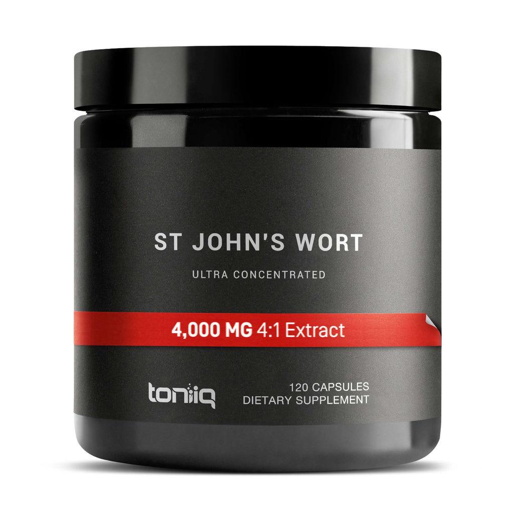 Toniiq St. John's Wort 1,000mg Ultra High Strength - 120 Capsules
