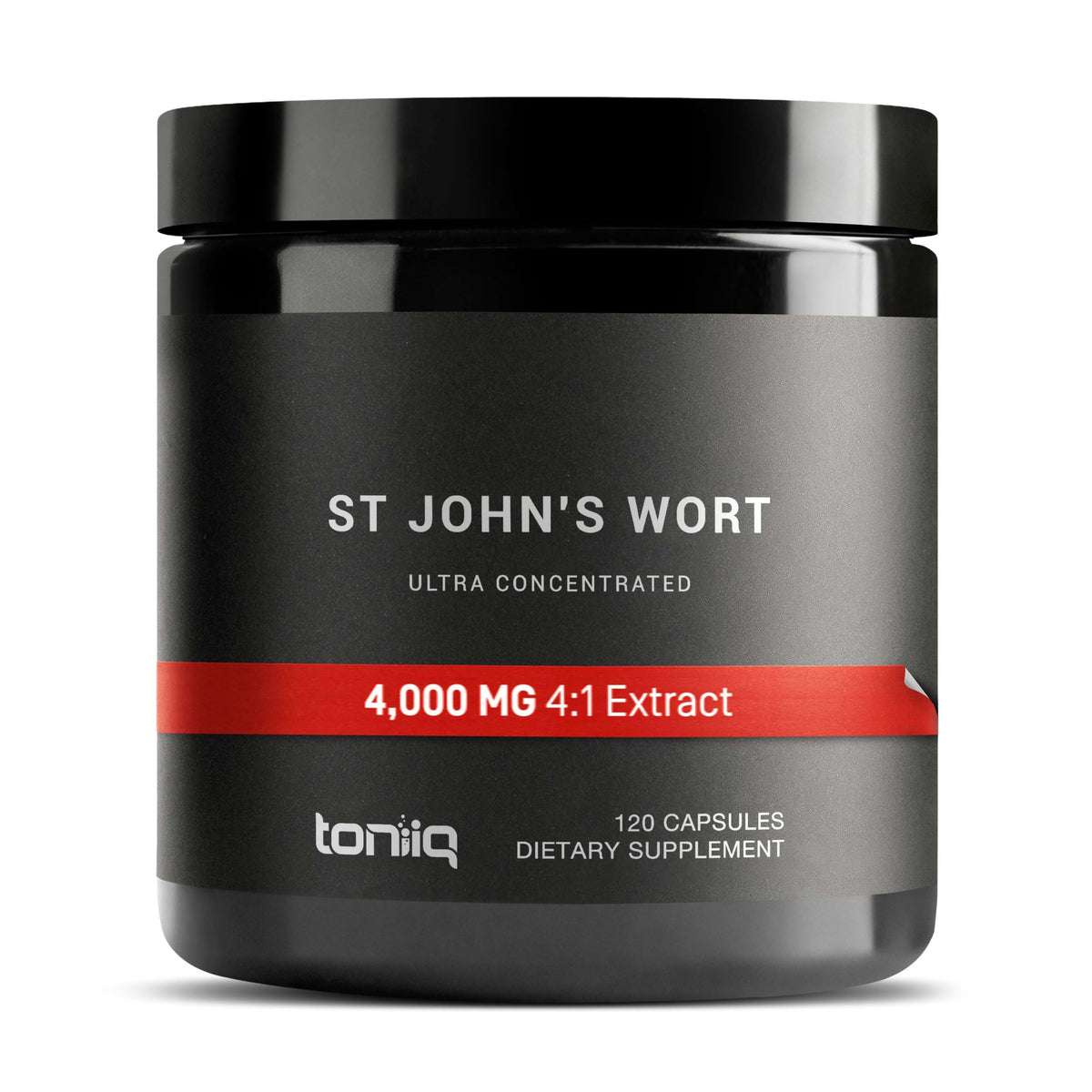 Toniiq St. John's Wort 1,000mg Ultra High Strength - 120 Capsules