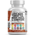 Clean Nutraceuticals Lions Mane 20in1 Mushroom Supplement - 60 Capsules