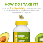 Noor Vitamins Vitamin D3 5000 IU - 60 Softgels - image 7