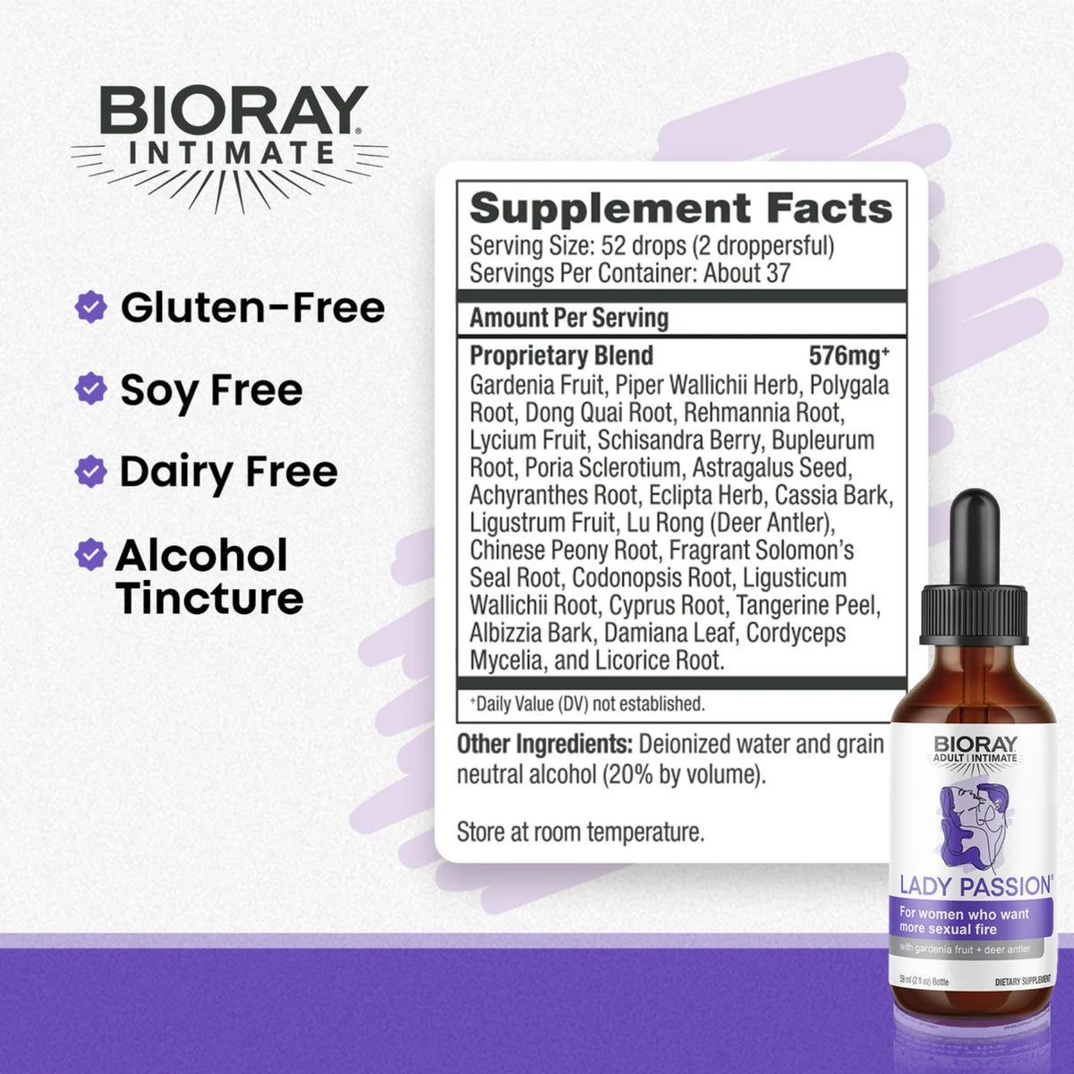 BIORAY Intimate Lady Passion Female Energizing Tonic - 2 fl oz - image 2