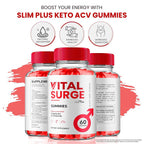 VIVE MD Vital Surge ACV Gummies 1000mg Apple Cider Vinegar - 300 Count - image 7
