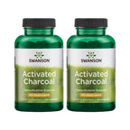 Swanson Activated Charcoal Digestive Support - 240 Capsules