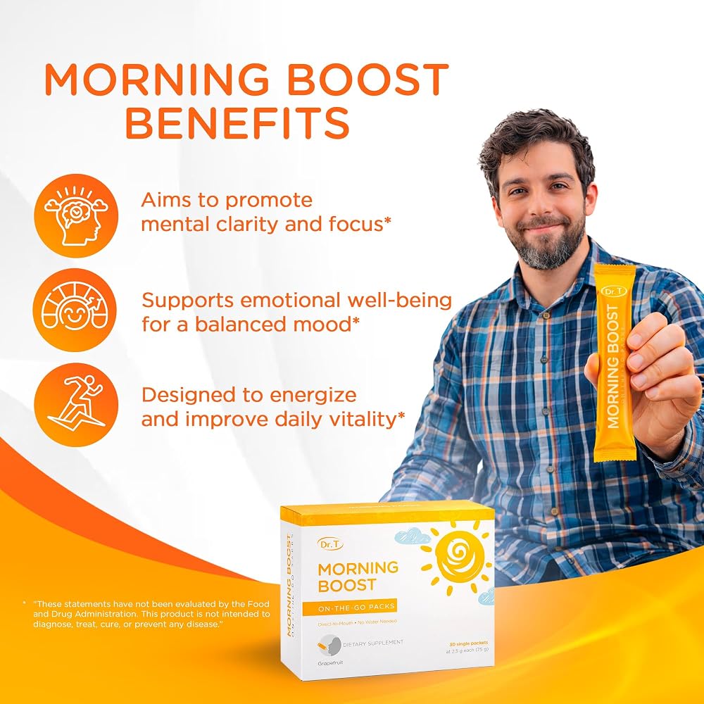 Dr. T On-The-Go Packs Direct-to-Mouth Powder - 30 Convenient
