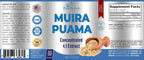 YUMMYVITE Muira Puama 550 mg 4:1 Extract - 60 Capsules - image 6