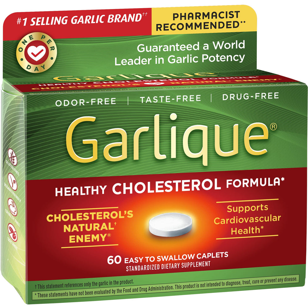 Garlique Healthy Cholesterol Formula with Allicin - 5 Pack - image 3