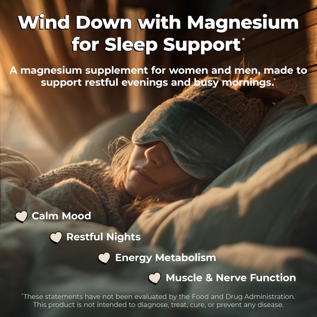 Future Kind Magnesium Glycinate for Sleep & Energy - 30 Capsules - image 3