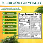 Sunlit Best - USDA Organic Spirulina Tablet - Natural Super Greens