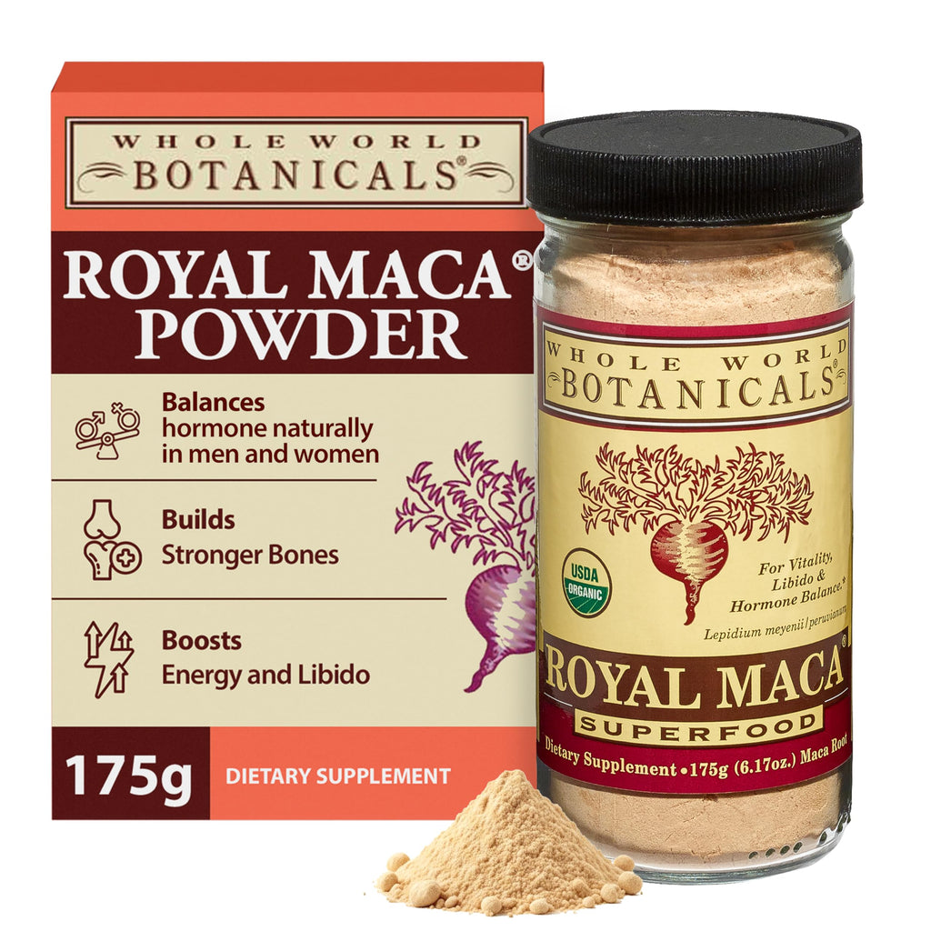 Whole World Botanicals Royal Maca Powder - 175g