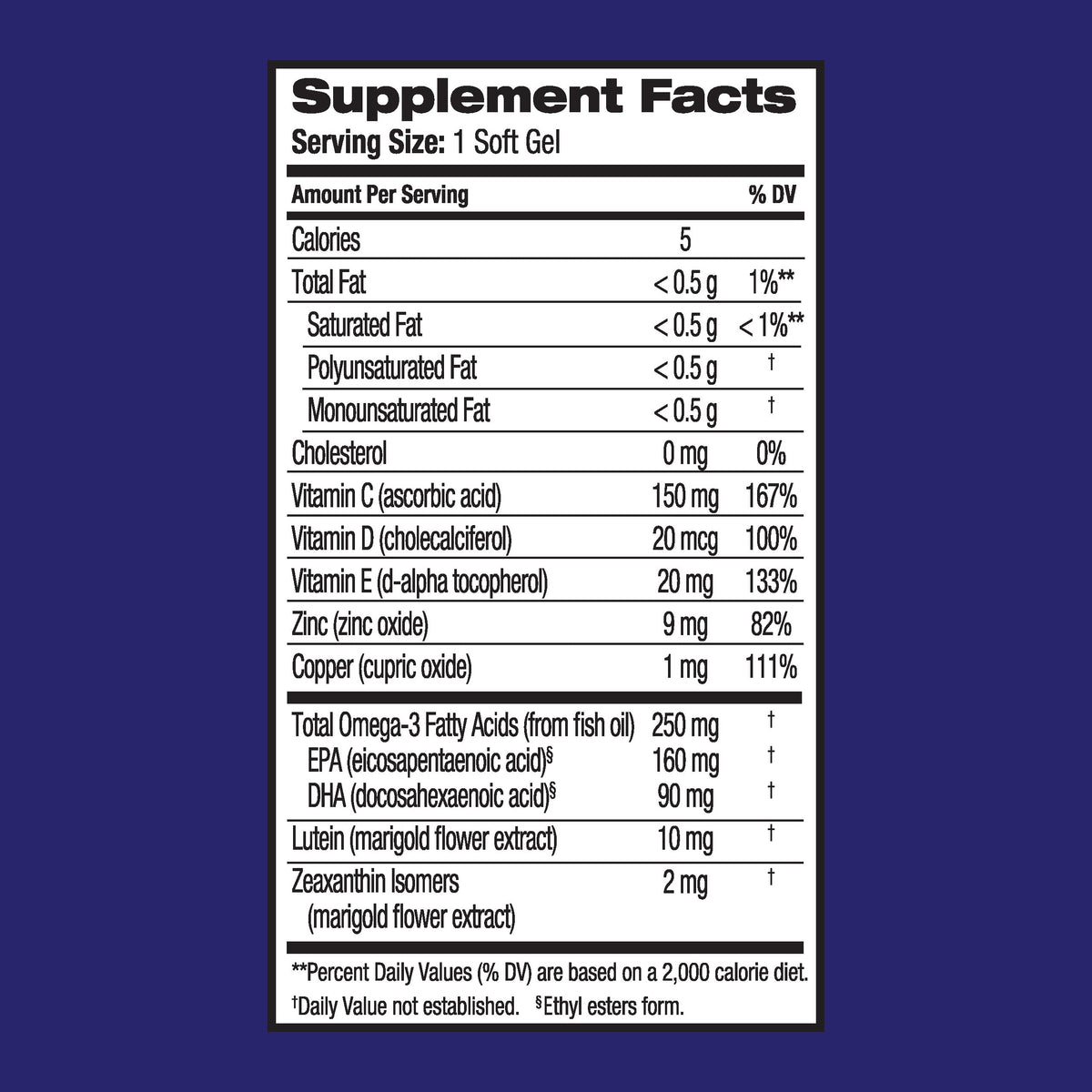 Ocuvite Eye Performance Vitamin & Mineral Supplement - 30 Softgels - image 6