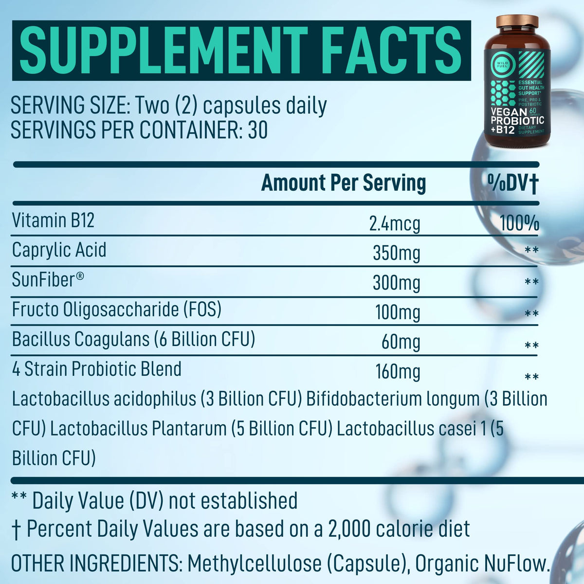 WILD FUEL Digestive Enzymes with Probiotics and Prebiotics Parent