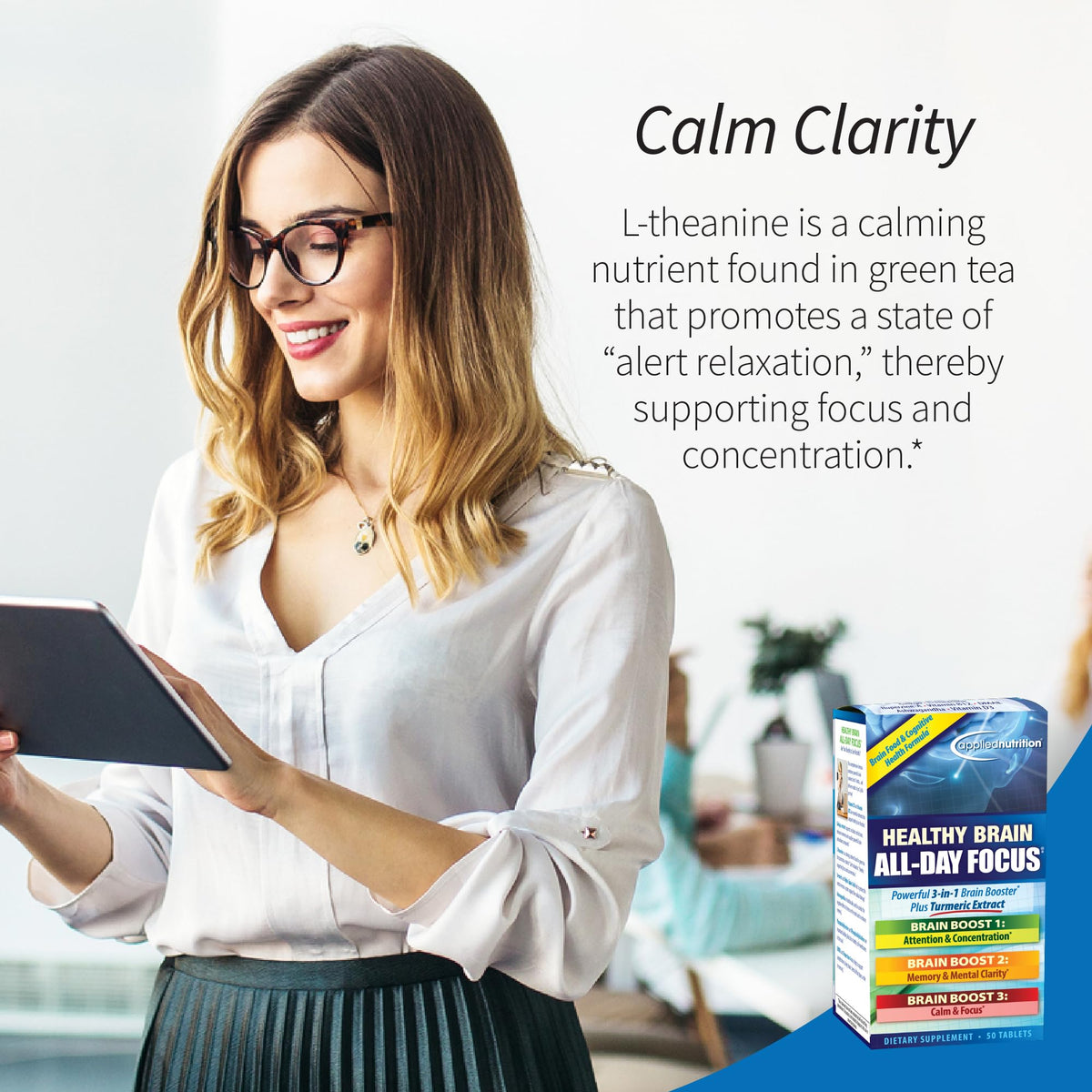 Applied Nutrition Healthy Brain All-Day Focus Cognitive Support - image 4