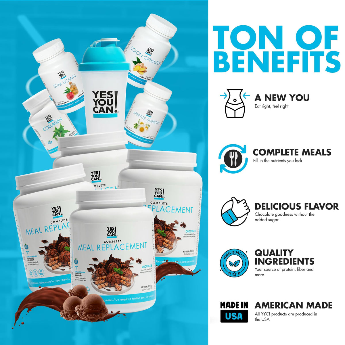 Yes You Can! Transform Kit Meal Replacement - 7 Piece Set - image 3