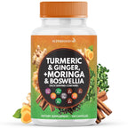 Superfood MD Turmeric Moringa Capsules Supplement