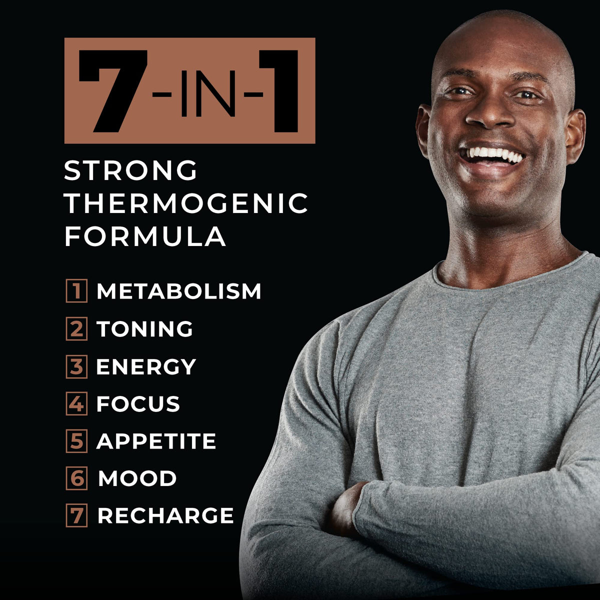 METISNutrition Pyro Stim 7 Thermogenic - 60 Capsules - image 5