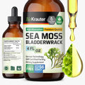 BIO KRAUTER Sea Moss Seaweed Supplement Drops - 4 Fl Oz