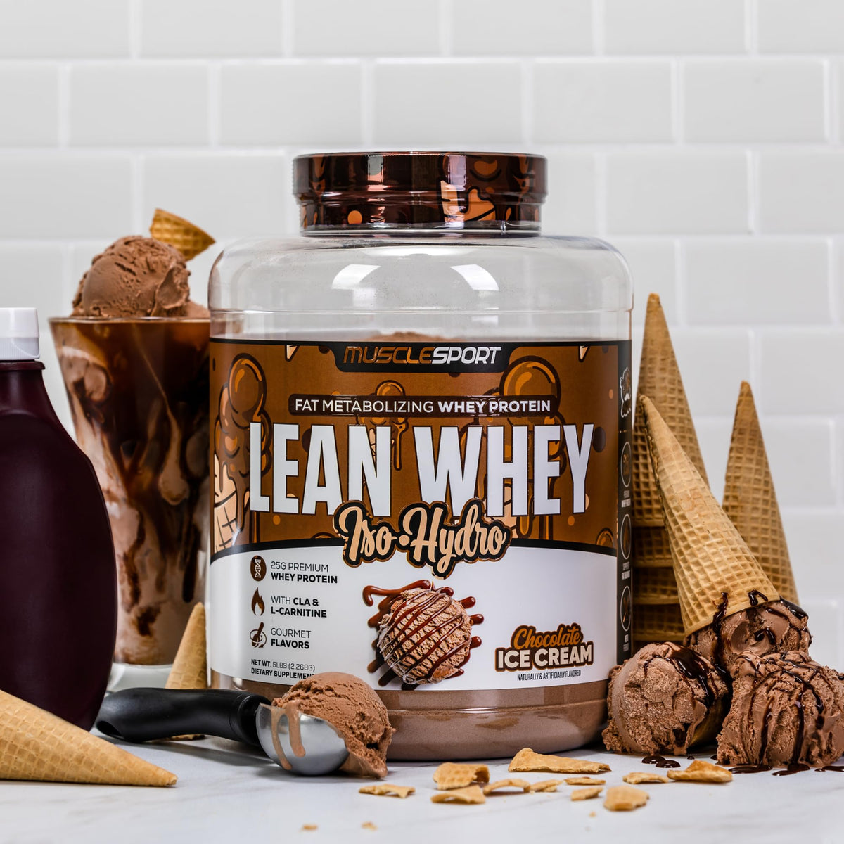 Musclesport Lean Whey Revolution™ Protein Powder - Whey Protein