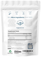 Micro Ingredients Omega 3 Fish Oil DHA 1000mg - 200 Softgels - image 2