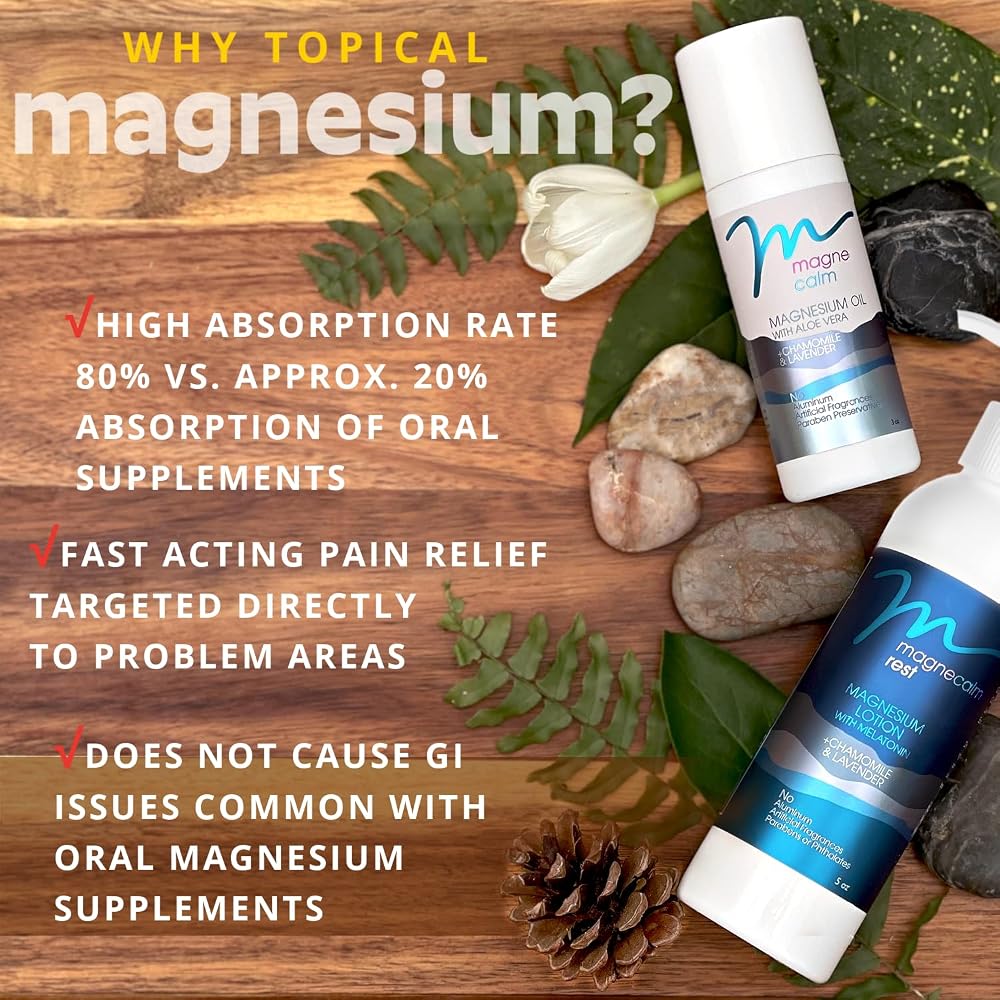 MG12 MagneCalm Rest Lotion with Melatonin & Lavender - 5 Fl Oz - image 4
